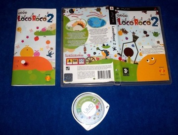 LOCOROCO 2 PSP POLSKA EDYCJA PREMIEROWA PLATFORMÓWKA 2D SONY JAPAN STUDIO