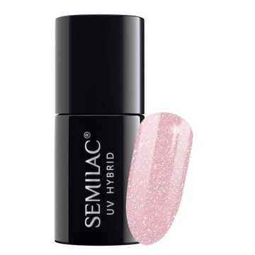 Semilac Extend 5in1 Glitter Dirty Nude Rose 805