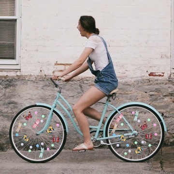 ШАРИКИ ДЕКОРАТИВНЫЕ БУСИНЫ ВЕЛОСИПЕДНЫЕ СПИЦЫ BIKE144x