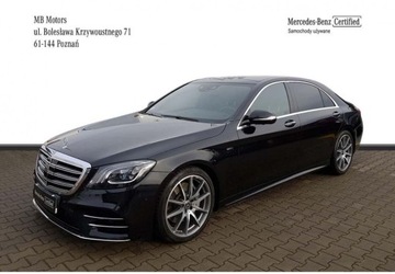 Mercedes Klasa S W222 Limuzyna Facelifting 2.9 400d 340KM 2019 Mercedes-Benz Klasa S S400d 4matic long, AMG, ...