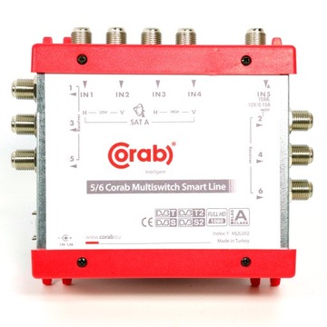Multiswitch CORAB SmartLine 5/6 HD CANAL+ Polsat