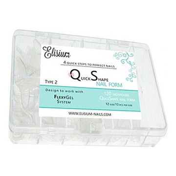 ELISIUM QuickShape Typ 2 Formy do paznokci