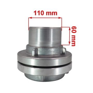 Быстродействующий соединитель для опорожнения септика DN 110 Разъем STORZ A-110 ПОЛЬСКИЙ ПРОДУКТ