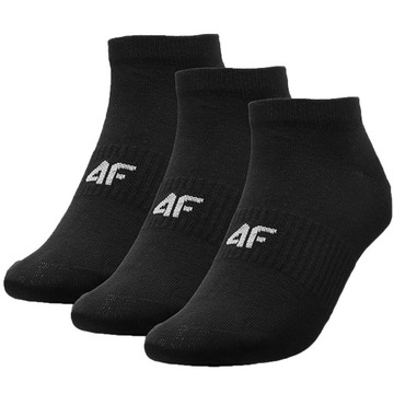 35-38 Dámske ponožky 4F F197 3P hlboko čierna 4FAW23USOCF197 20S 35-38