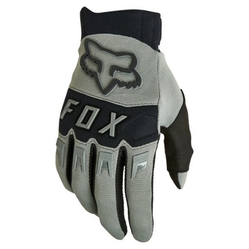 Rękawiczki motocyklowe cross quad enduro DH MTB FOX DIRTPAW PEWTER SZARE S