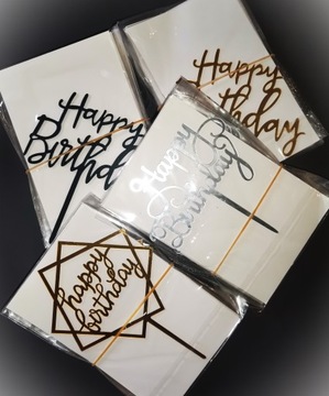 Топпер на день рождения, украшение для торта на день рождения