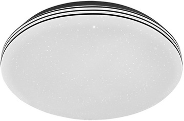 PLAFON LED 1X30W BIAŁY CHROM RABALUX TOMA