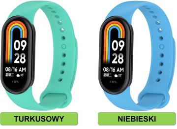 РЕМЕНЬ, БРАСЛЕТ ДЛЯ СМАРТБАНДА XIAOMI MI BAND 8 ВЫБОР СУПЕР ЦВЕТОВ |