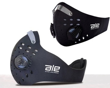 ALE Active MASK ANTI SMOG ANTI DUST MASK RUNNER + ФИЛЬТРЫ 2 шт.