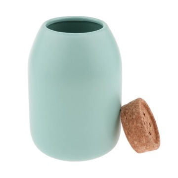 Ceramiczny pojemnik do przechowywania żywności Light Green-M (button Top)