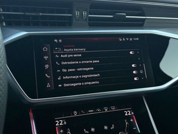 Audi A6 C8 Avant Facelifting 2.0 45 TFSI 265KM 2025 Audi A6 Avant Head-up Kamera 360 Gwarancja Faktura VAT 2.0 Benzyna, zdjęcie 35