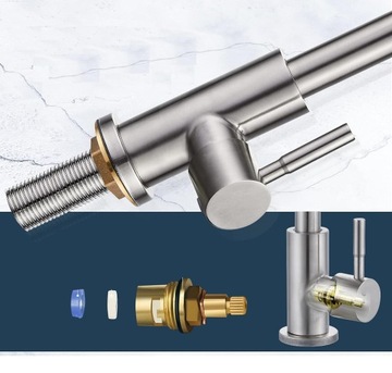 Отдельностоящий кухонный смеситель для холодной или смешанной воды