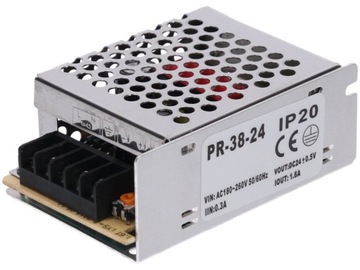 ZASILACZ LED 38W-24V DC 1,58A MODUŁOWY