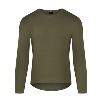 Bielizna męska wełna merino komplet Woolmed khaki r.L