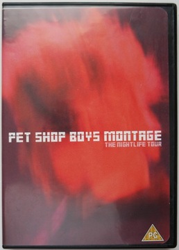 Koncert PET SHOP BOYS - MONTAGE płyta DVD