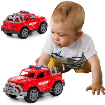 SAMOCHÓD TERENOWY JEEP STRAŻ POŻARNA TERENÓWKA LEG