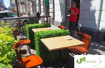 Искусственные цитрусовые растения, искусственная живая изгородь в ковриках