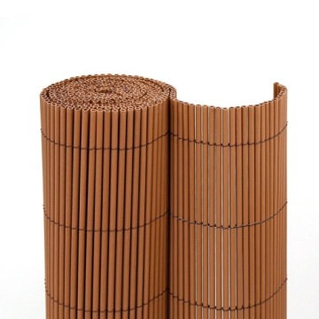 Płotek ogrodowy PVC, EKO, 180x300 cm Brązowy