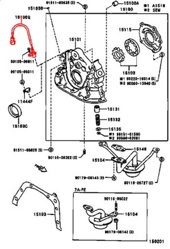 TOYOTA AVENSIS CELICA CARINA SENZOR POLOHY HŘÍDEL