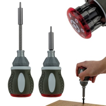 Трещоточная отвертка многофункциональный набор отверток 8x BIT