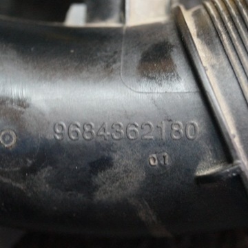 9684362180 LEVÝ PŘÍVOD INTERCOOLER CITROEN C3 PICASSO 68KW