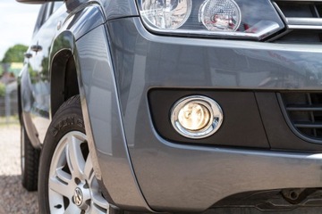 CHROM VRSTVA  PŘEDNÍCH MŘÍŽKA NÁRAZNÍKU VW AMAROK 2009-2020