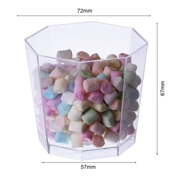 Стакан пластиковый Стакан восьмиугольный 170 мл/25 шт.