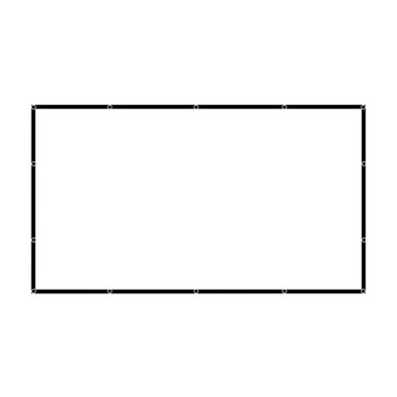 PRZENOŚNY EKRAN PROJEKTOR WEWNĘTRZNY