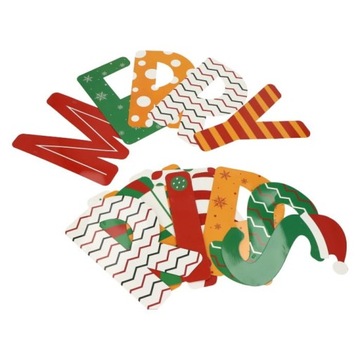 GIRLANDA ŚWIĄTECZNA MERRY CHRISTMAS 3M