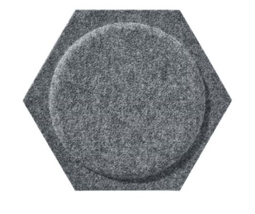 Декоративные настенные панели HEXAGON CIRCLE FELT