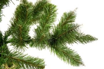 ИСКУССТВЕННАЯ РОЖДЕСТВЕНСКАЯ ЕЛКА НА СТОЛБИКЕ НАТУРАЛЬНОЙ ЕЛИ 220СМ