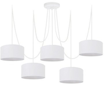 LAMPA SUFITOWA WISZĄCA SPIDER PAJĄK XXL ABAŻUR