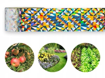 ОТПУПЫВАТЕЛЬ ПТИЦ, ЛЕНТА ОТПУГАЮЩАЯ ПТИЦ ДЛЯ ГОЛУБЕЙ, НАЧИНКИ, РАНС, 50м