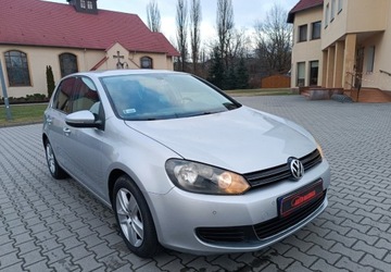 Volkswagen Golf VI Hatchback 5d 2.0 TDI-CR DPF 140KM 2009 Volkswagen Golf Zarejestrowany - 2,0 TDI 140