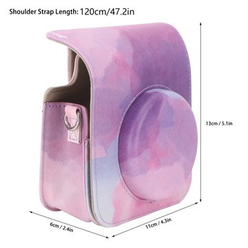 Случай корпуса для Instax mini 12 + плечевой ремешок