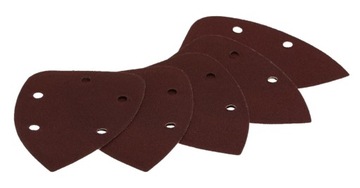 PAPIER ŚCIERNY NA RZEP DELTA ŻELAZKO 98x140 DO SZLIFIERKI gr180 zestaw 5szt