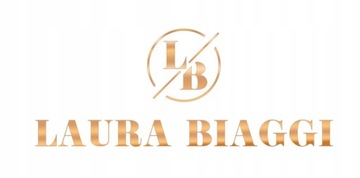 Laura Biaggi torebka czarna torba na ramię A4