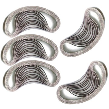 60 sztuk taśmy szlifierskie 13x457mm 40/60/80/120