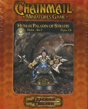 D&D Chainmail: Human Paladin Of Stratis