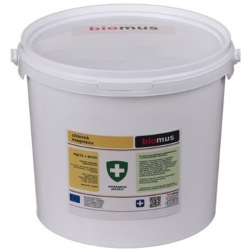 Chlorek Magnezu Sześciowodny Biomus 3kg Czysty Farmaceutyczny Do Kąpieli