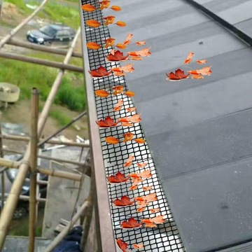 Пластиковая сетка предохранения от сточной канавы, сетка предохранения от листьев в крене 15КМ кс 6М