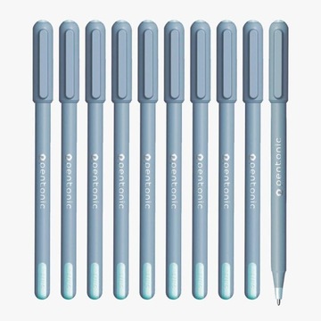 DŁUGOPIS LINC PENTONIC FROST 7044BLU-DZ NIEBIESKI PASTELOWA OBUDOWA 10 szt.