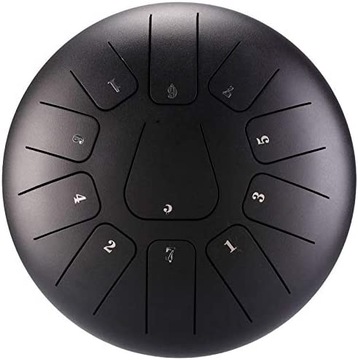 INSTRUMENT PERKUSYJNY TONGUE DRUM STALOWY BĘBEN