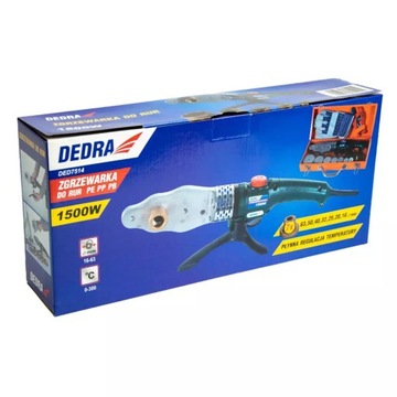 МАШИНА ДЛЯ СВАРКИ ТРУБ DEDRA DED7514 ТЕРМОСТАТ 16-63 мм