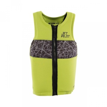 Kamizelka Jetpilot Recon FZip (lime/black) 2022 XL