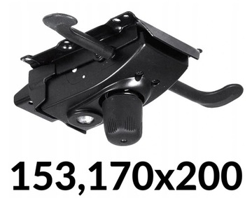 Mechanizm krzesła fotela obrotowego KKM09