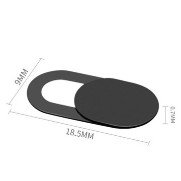 Чехол для камеры телефона-компьютера - черный - 1 шт.