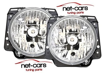 LAMPY REFLEKTORY VW GOLF II 2 84-92 CLEAR CHROM