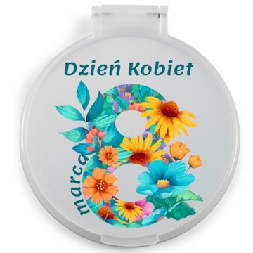 ЗЕРКАЛО подарок на женский день подарок с УФ-печатью