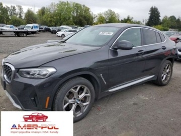 BMW X4 G02 2022 BMW X4 2022 BMW X4 XDRIVE30I 2.0 Benzyna 248KM